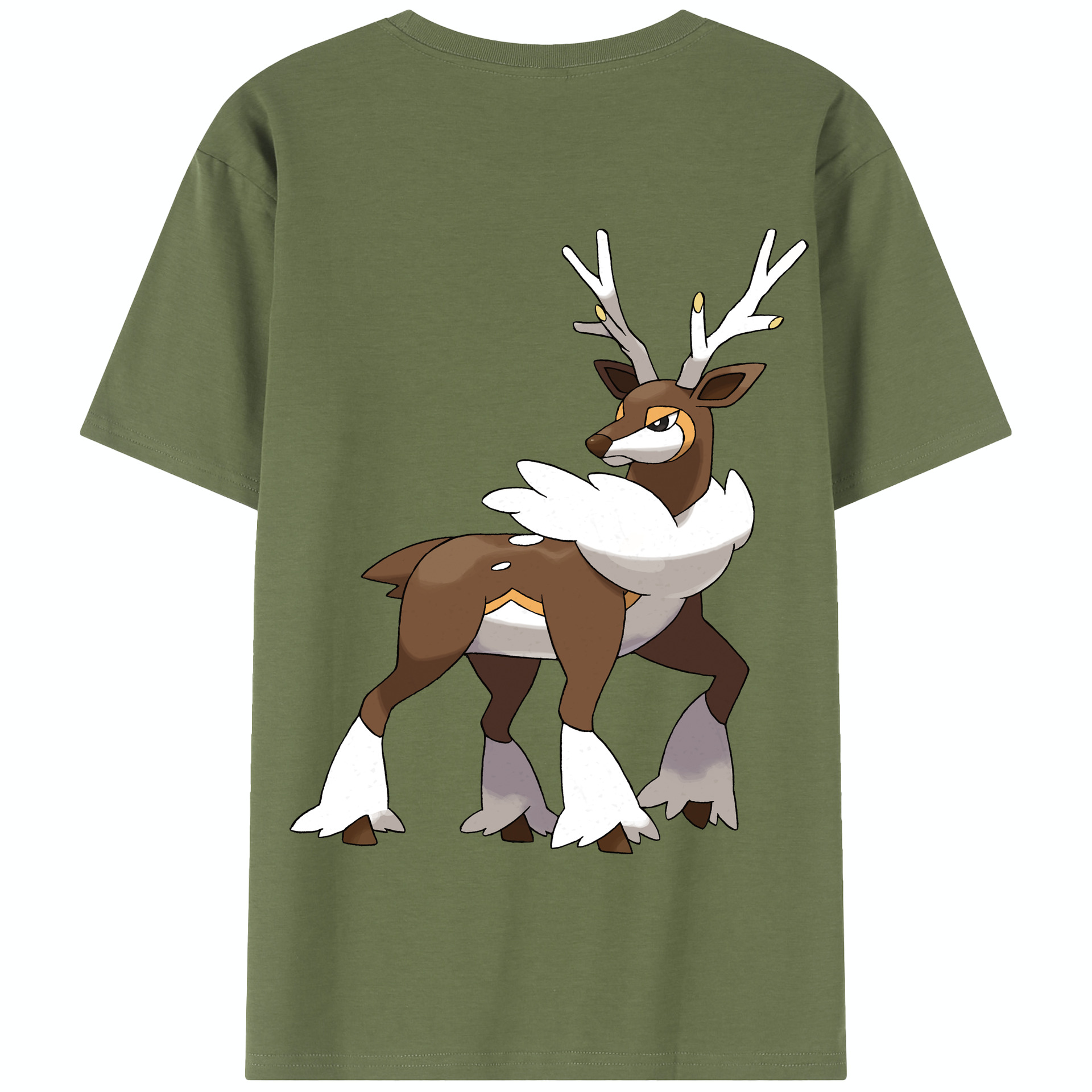 （画像用） ポケットモンスター Pokémon 綿100％半袖Tシャツ（背面プリント）